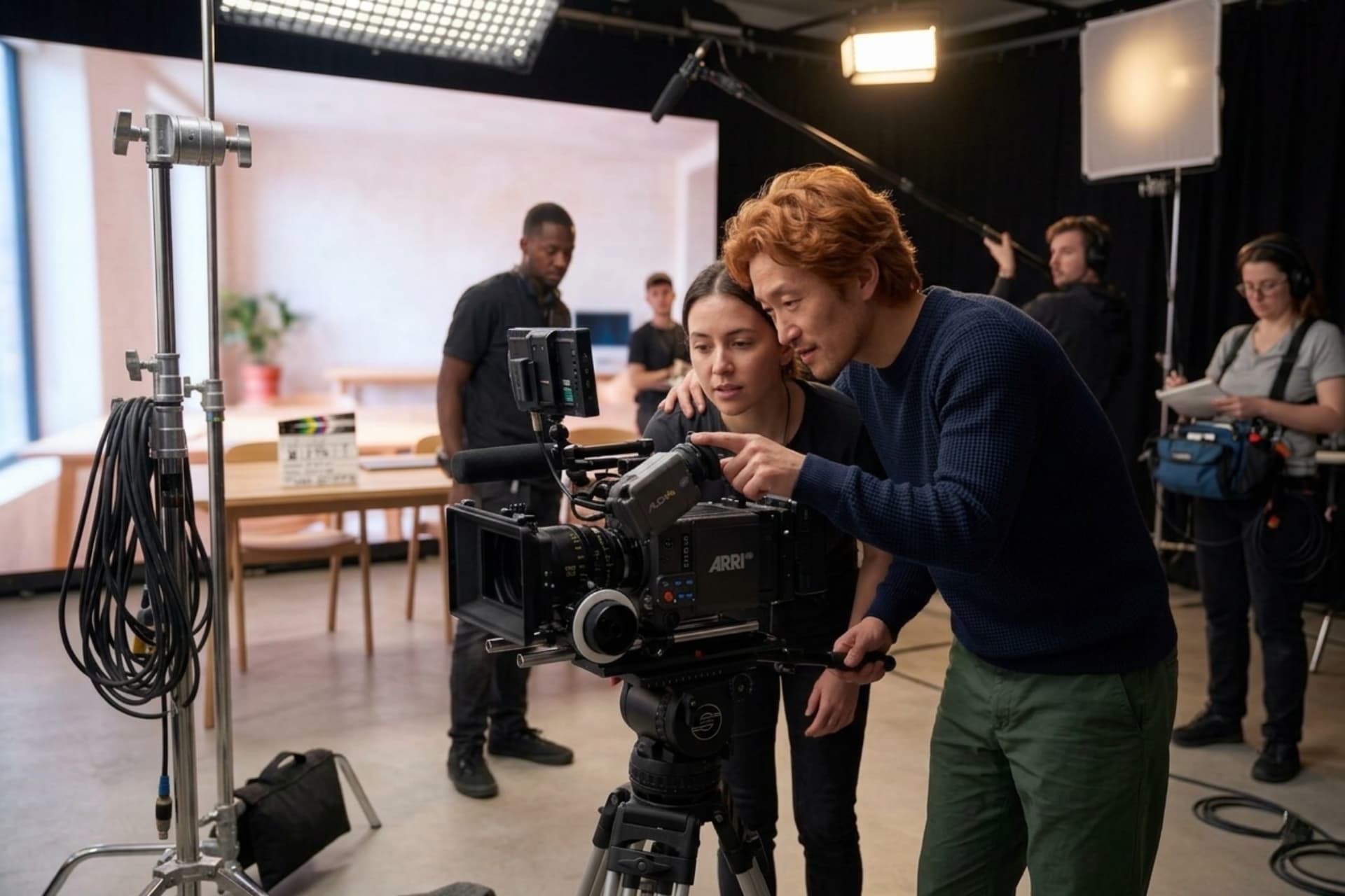 Tournage d'une masterclass en direct